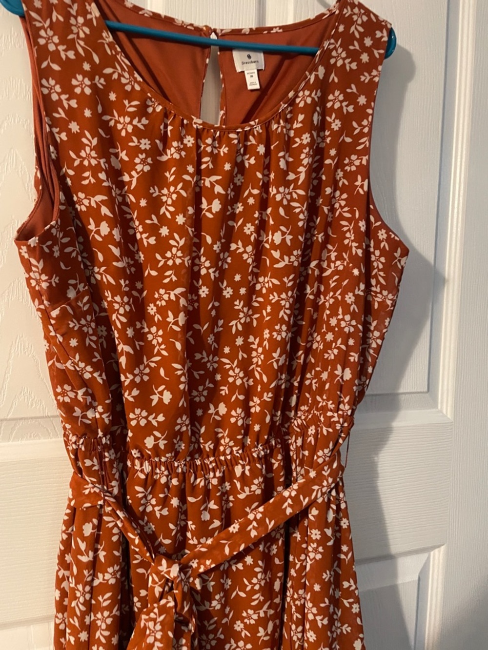 dressbarn Burnt Orange Women's Dress